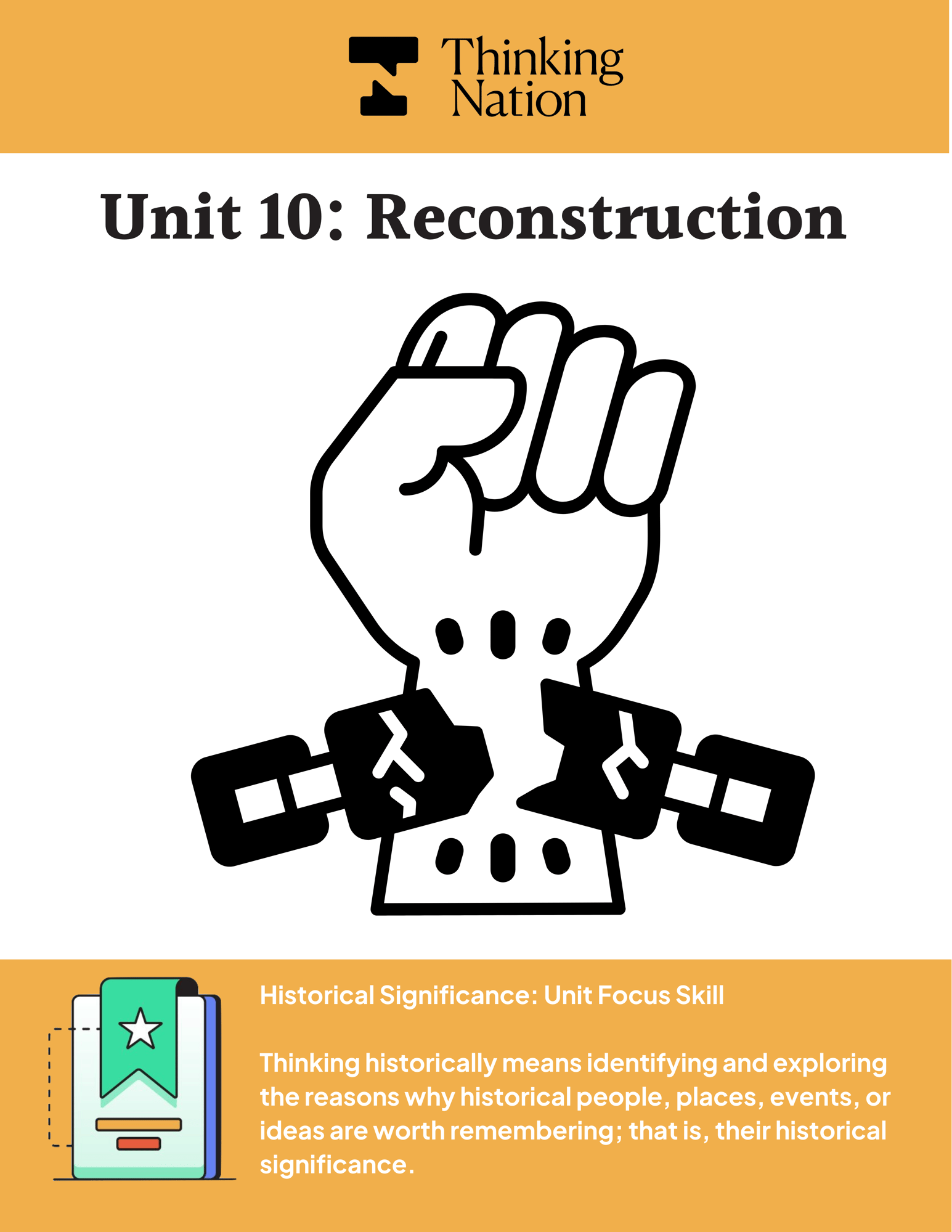 Unit 10 - Reconstruction Unit 10 - Reconstruction