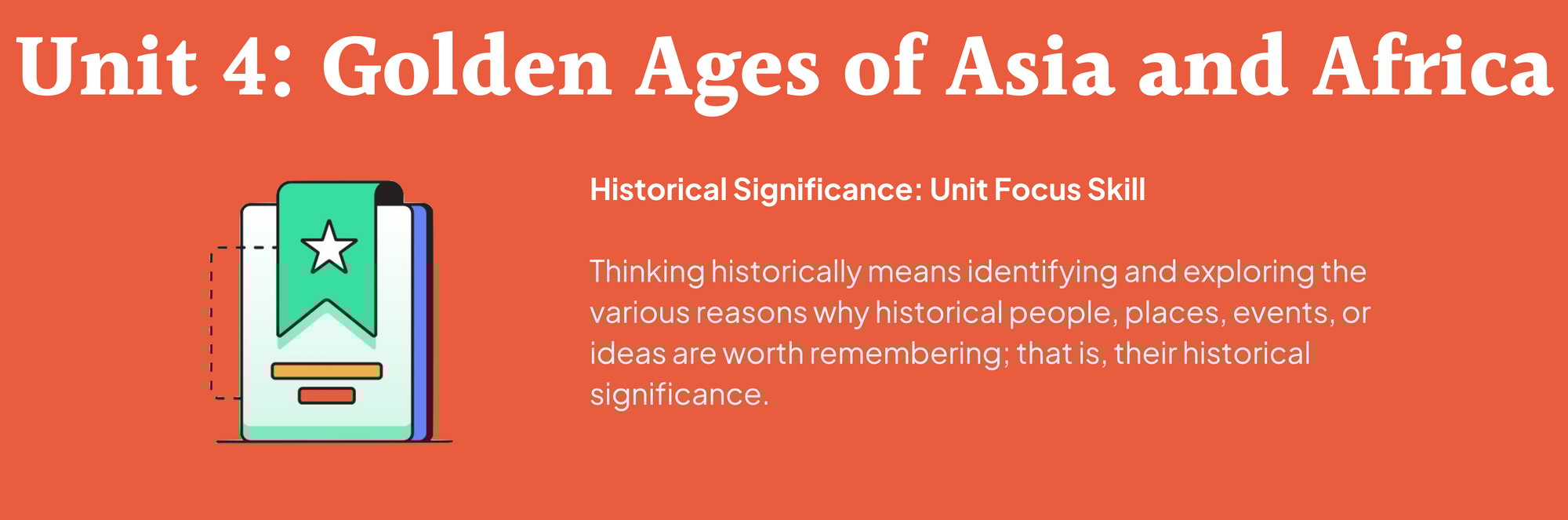 WH I Unit 4 WH I Unit 4