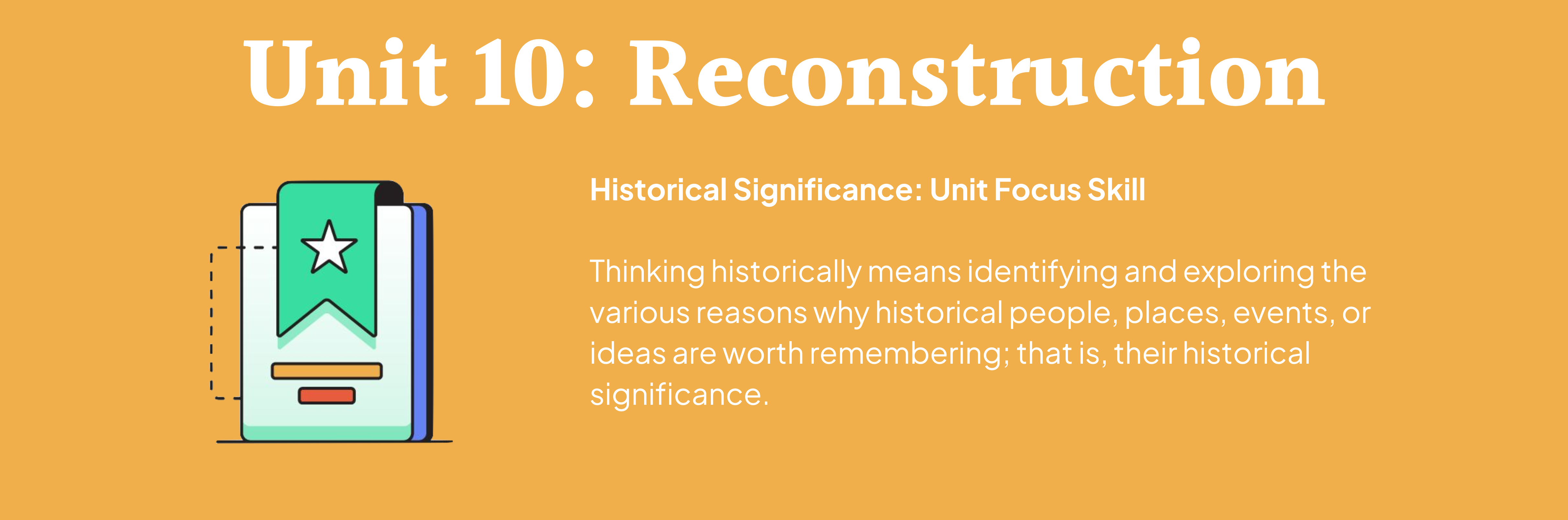 Reconstruction Heading